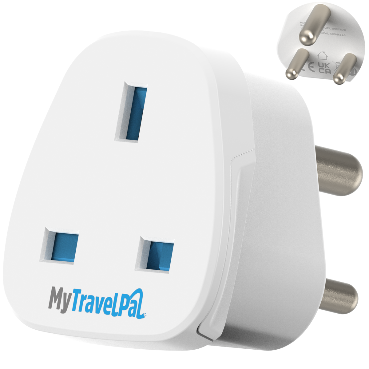 UK To India Plug Adapter (Type D)