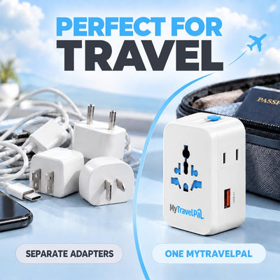 Universal Travel Adapter 20W USB C