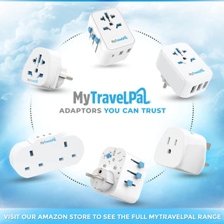 MyTravelPal® Worldwide Travel Adaptor (Ungrounded)
