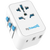 MyTravelPal® Worldwide Travel Adaptor (Ungrounded)