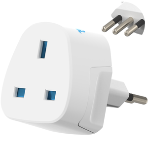 UK To Italy Plug Adapter (Type L)