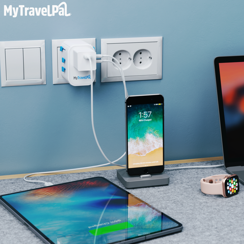 MyTravelPal® Pro: Universal Travel Adaptor