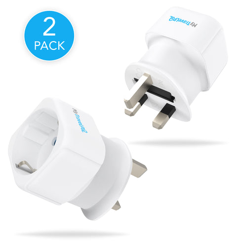 Schuko / Europe To UK Adaptor
