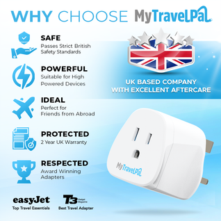 US To UK Travel Adaptor